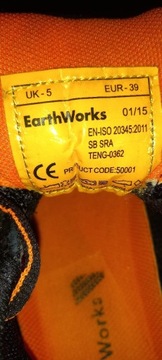 Buty EarthWorks rozm UK5, EUR39 