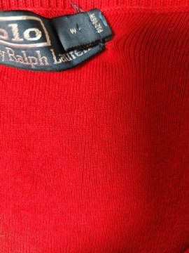 Sweterek w serek Polo Ralph Lauren rozm XXL 