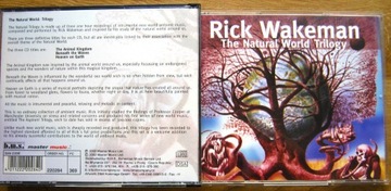 RICK WAKEMAN THE NATURAL WORLD TRILOGY 3XCD BDB