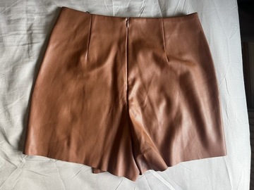 Spódnico-spodnie z eco skóry Zara rozm. S