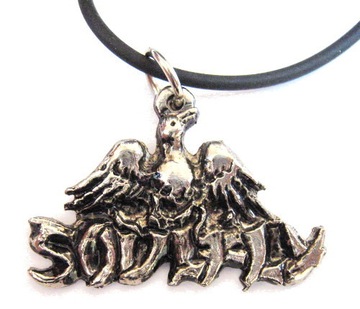 metalowy naszyjnik wisiorek  Soulfly