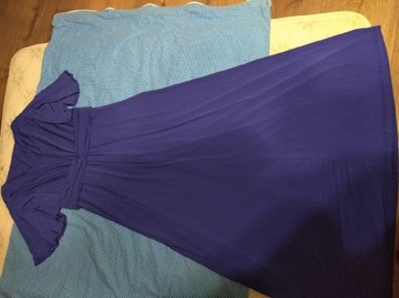 Nowa długa sukienka ciemnoniebieska r 42 Bonprix 