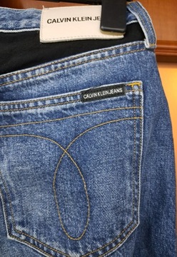 spodnie jeans Calvin Klein  W 29 L 32  niebieskie