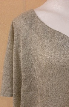 zielony sweter narzutka, r.50/52
