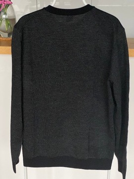 Sweter męski Hugo Boss XXL czarny-wełna