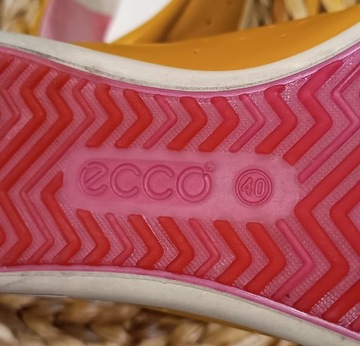 ECCO Damskie buty sportowe, 100% Skóra, 40 / 27 cm