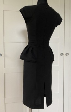 Elegancka sukienka SIMPLE 34/ XS czarna