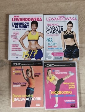 Płyty cd z ćwiczeniami Lewandowska salsą karate 7
