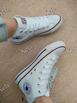 Promocja! Trampki Converse białe r.40