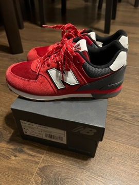 Sneakersy New Balance GC574ATG czerwone rozm. 37