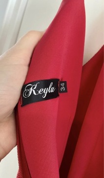 Czerwona suknia na wesele Keyla flamenco 34 XS
