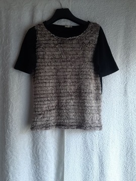  Ciekawa bluzeczka/t-shirt ,River Island, r. XS/S