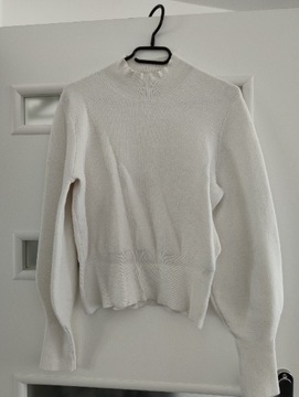 Biały sweter M Selected 
