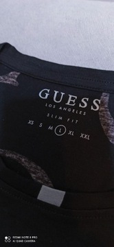 GUESS t-shirt  oryginalna nowa  koszulka slim fit rozmiar  L