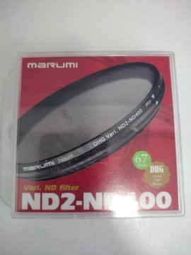 NOWY Filtr szary Marumi DHG ND2-400 67mm