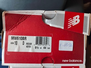 Nowe buty New Balance MW610BR skóra do naprawy r.44