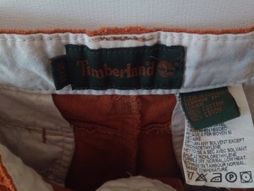 Spodnie sztruks Timberland unikatowy kolor 35x34