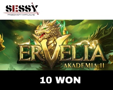 Ervelia Akademia 2 - 10 WON +10% GRATIS,FIRMA 24/7