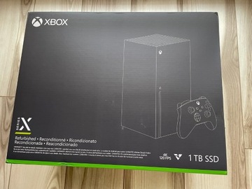 Xbox Series X 1TB Refurbished Gwarancja Microsoft