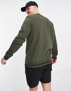 Bluza ciemny zielony khaki Threadbare XXL