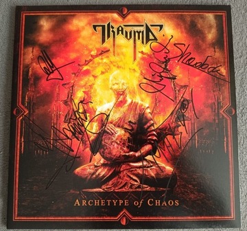 TRAUMA Archetype Of Chaos LP autografy