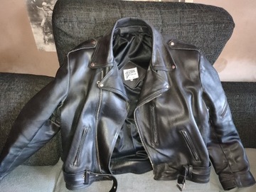 Kórtka skórzana Ramoneska Leather 48