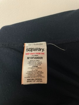 T-shirt SuperDry - Rozmiar XXL - Kolor Granatowy
