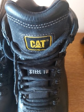 Buty robocze skórzane trekkingowe myśliwskie CAT40