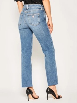 Jeansy Guess prosta nogawka S klasyczny jeans