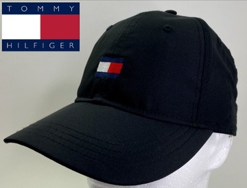 TOMMY HILFIGER CZAPKA Z DASZKIEM WODOODPORNA METKA