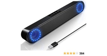 SOUNDBAR Głośnik z oświetleniem LED, LENRUE A25 