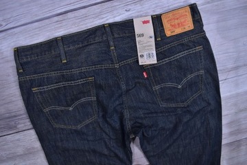 LEVIS 569 Męskie Spodnie Jeansowe Jeansy W38 L34