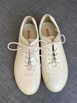 Buty Ecco unisex, kolor brudny kremowy