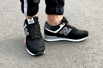 New Balance wygodne buty męskie czarne, 41-46