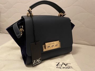 Torebka ZAC Posen Eartha mini granatowa - Jak Nowa