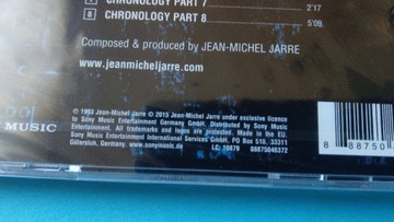 CD - Jean Michel Jarre - Chronology (folia)