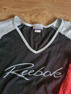 Dwie firmowe koszulki Reebok