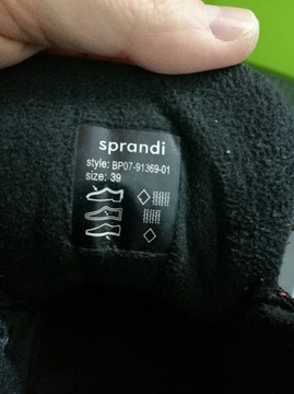 Buty zimowe SPRANDI, rozmiar 39