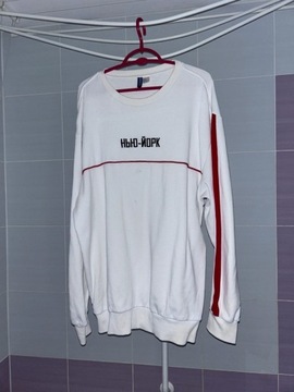 Bluza H&M biała XL