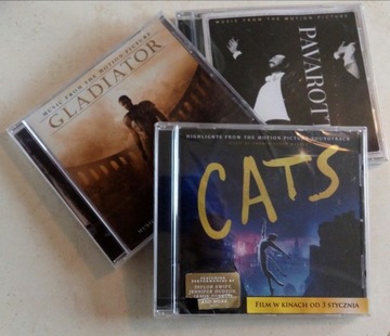 Muzyka filmowa. Gladiator + Cats + Pavarotti 