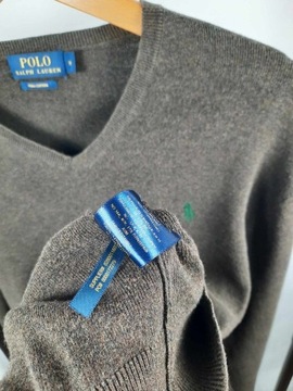 Sweter Polo Ralph Lauren Pima cotton M brązowy