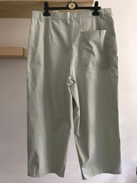 COS - oliwkowe spodnie 44
