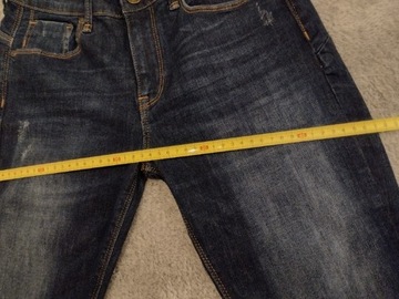 Dżinsy jeansy spodnie jeansowe skinny push-up