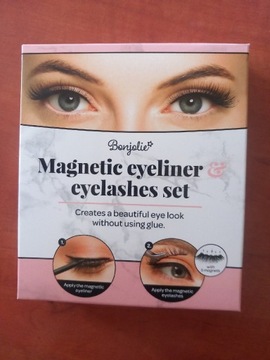 Eyeliner magnetyczny & zestaw sztucznych rzęs 