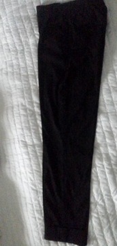 Massimo Dutti- czarne spodnie roz 34
