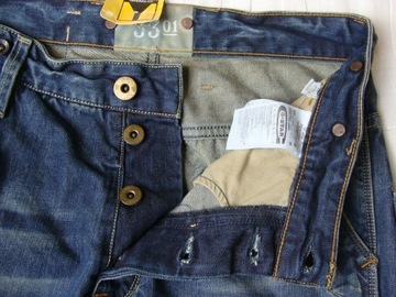 Jeansy męskie G-Star Raw Denim 28/34 3301 33/01