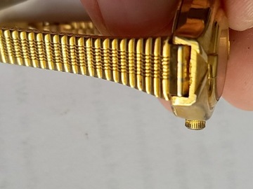 Omax zegarek 18k gold plated