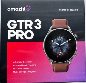 Amazfit GTR 3 Pro Nowy Złoty