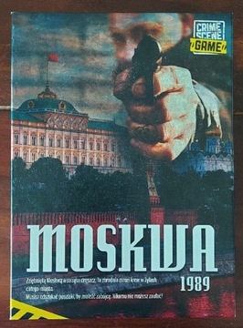 Moskwa 1989,  gra planszowa zagadka kryminalna