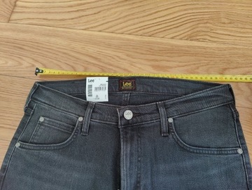 Jeansy męskie Lee Daren 32/32 Straight szary denim